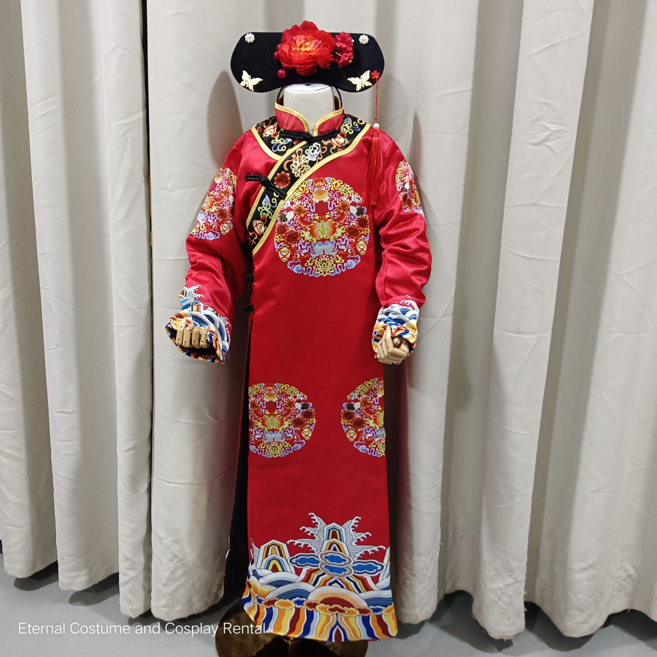 KIDS Chinese Qing Dynasty Empress Princess Girl Height Below 135CM for Rent