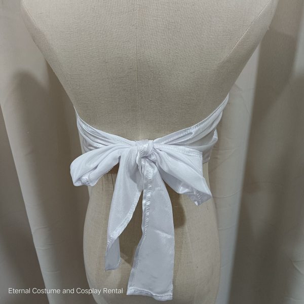 White Turquoise Thailand Costume for Female Size M-L for Rent - Image 4