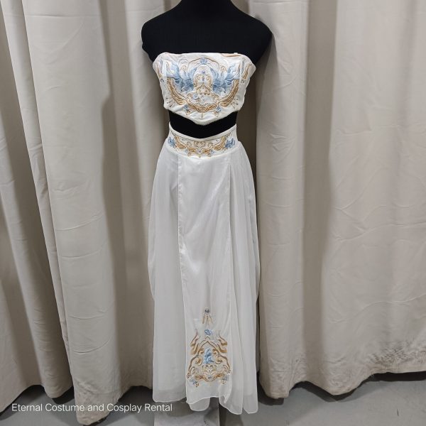 MIDDLE EAST Persian Style Costume Female White Size XS - S for Rent - Image 6