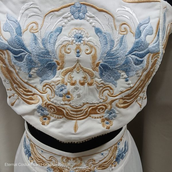 MIDDLE EAST Persian Style Costume Female White Size XS - S for Rent - Image 5