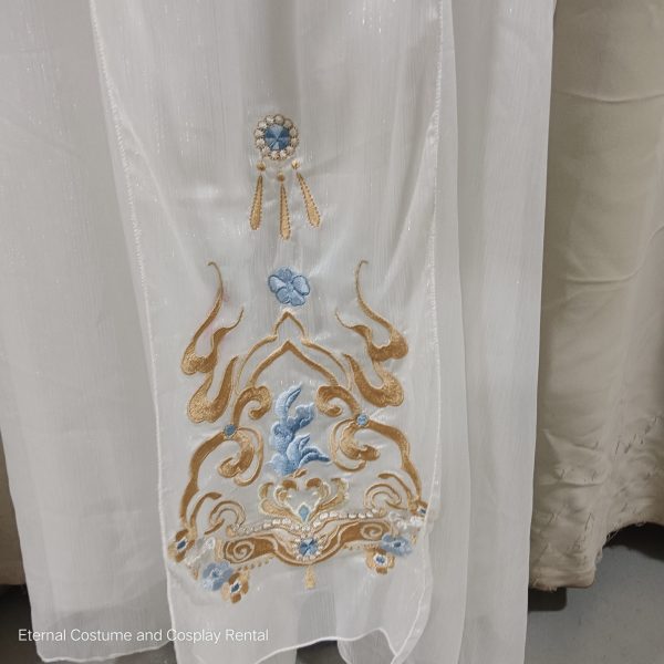 MIDDLE EAST Persian Style Costume Female White Size XS - S for Rent - Image 3