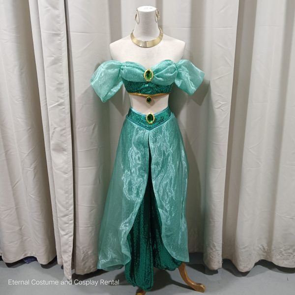 DISNEY Aladdin Carton (1992) Princess Jasmine Fantasy Royal Arabian Style Size M - L for Rent