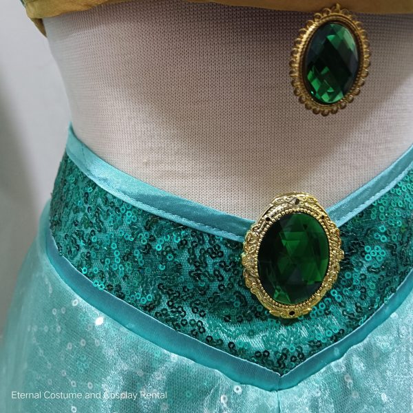 DISNEY Aladdin Carton (1992) Princess Jasmine Fantasy Royal Arabian Style Size M - L for Rent - Image 7