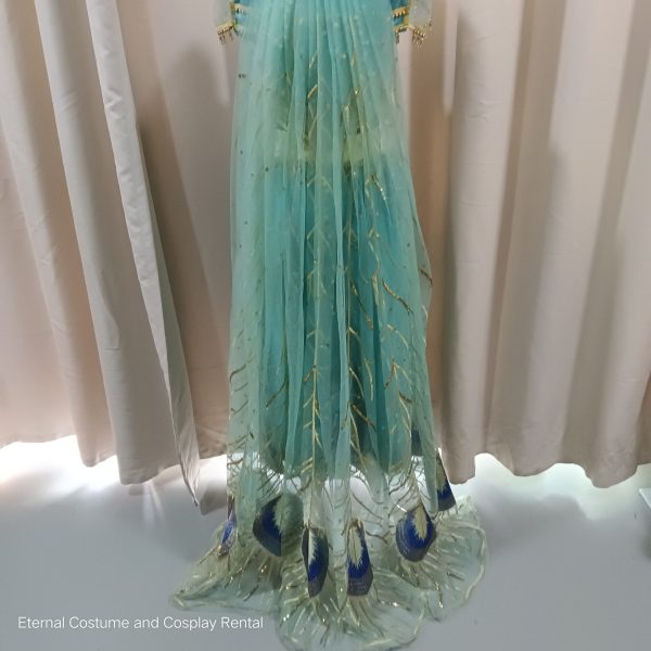 DISNEY Aladdin Movie (2019) Princess Jasmine Royal Naomi Scott Same Style Fantasy Costume Size M - XL for Rent - Image 6