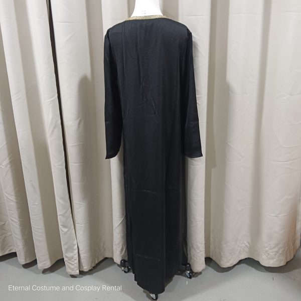 Black Turkish / Arabian Style Costume Free Size Up to XXL for Rent - Image 4