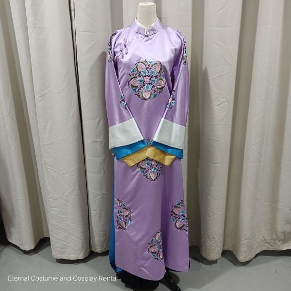 CHINESE Qing Dynasty Palace Concubine Costume Purple Consort Chun YanXiGongLue Drama Story of YanXi Palace (延禧攻略纯妃) Free Size High Quality for Rent
