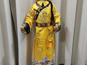 KIDS Chinese Qing Dynasty Emperor Costume Boy Height below 135CM for Rent