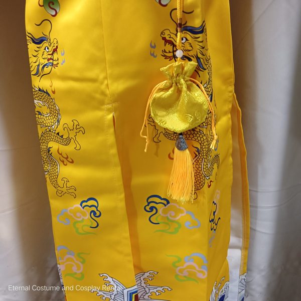 KIDS Chinese Qing Dynasty Emperor Costume Boy Height below 135CM for Rent - Image 5