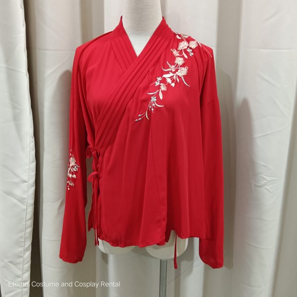 Chinese Female HanFu Red (红色汉服女) for Rent - Image 7
