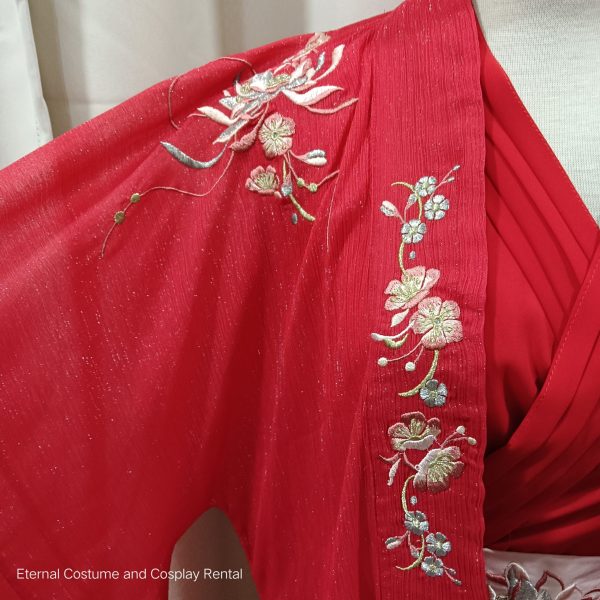 Chinese Female HanFu Red (红色汉服女) for Rent - Image 9