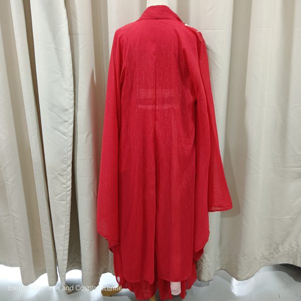 Chinese Female HanFu Red (红色汉服女) for Rent - Image 4