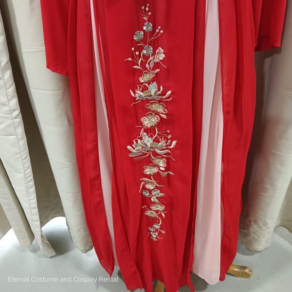 Chinese Female HanFu Red (红色汉服女) for Rent - Image 11