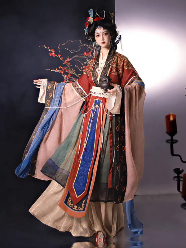 Chinese Godness Style Female HanFu Costume Red (红色神仙汉服女) for Rent