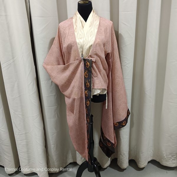 Chinese Godness Style Female HanFu Costume Red (红色神仙汉服女) for Rent - Image 3